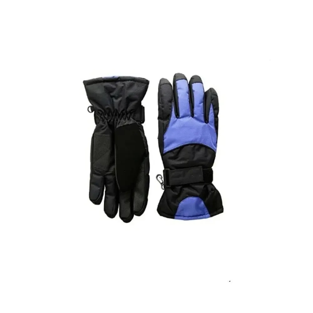 Tundra Boots Kids Nylon Snowboard Gloves Blue Size L 0093